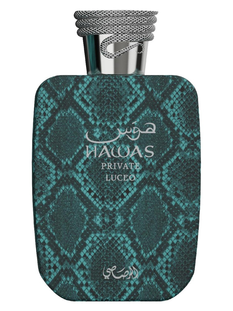 Hawas Private Luceo by Rasasi perfume bottle