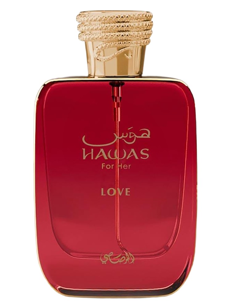 Hawas Love by Rasasi perfume bottle