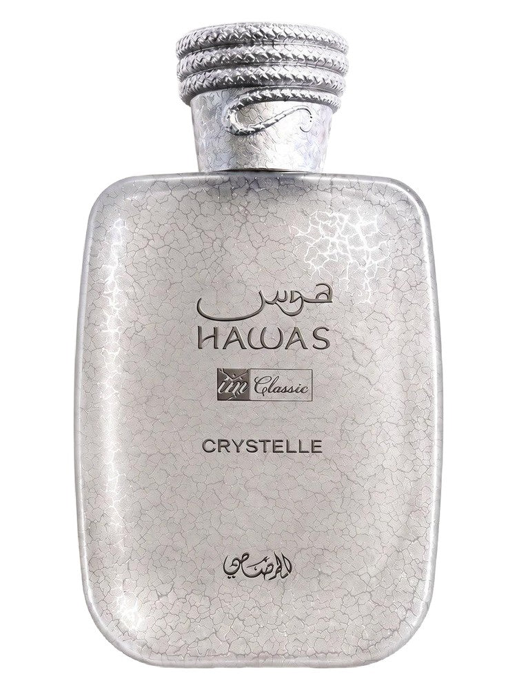 Hawas Crystelle by Rasasi perfume bottle
