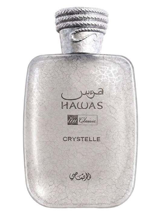 Hawas Crystelle by Rasasi perfume bottle