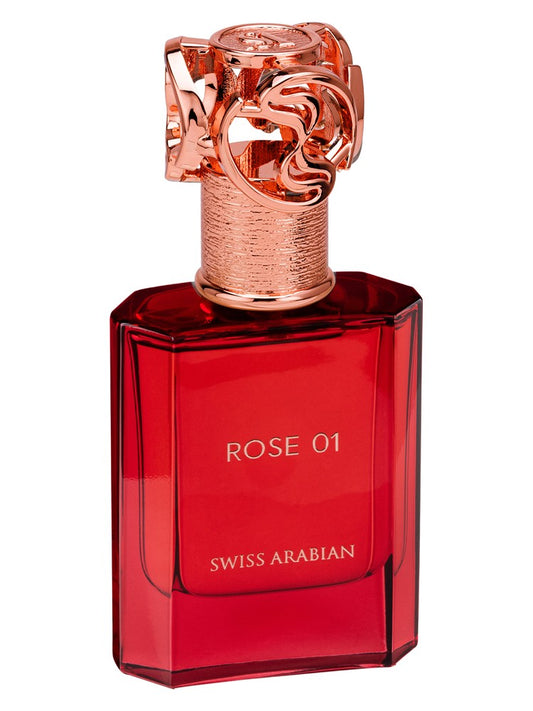 Rose 01 by Swiss Arabian perfume bottle