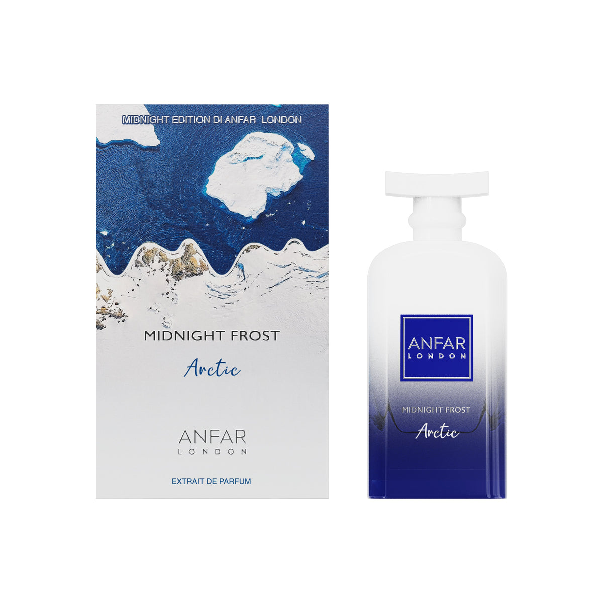 Midnight Frost Arctic by Anfar London perfume bottle and box