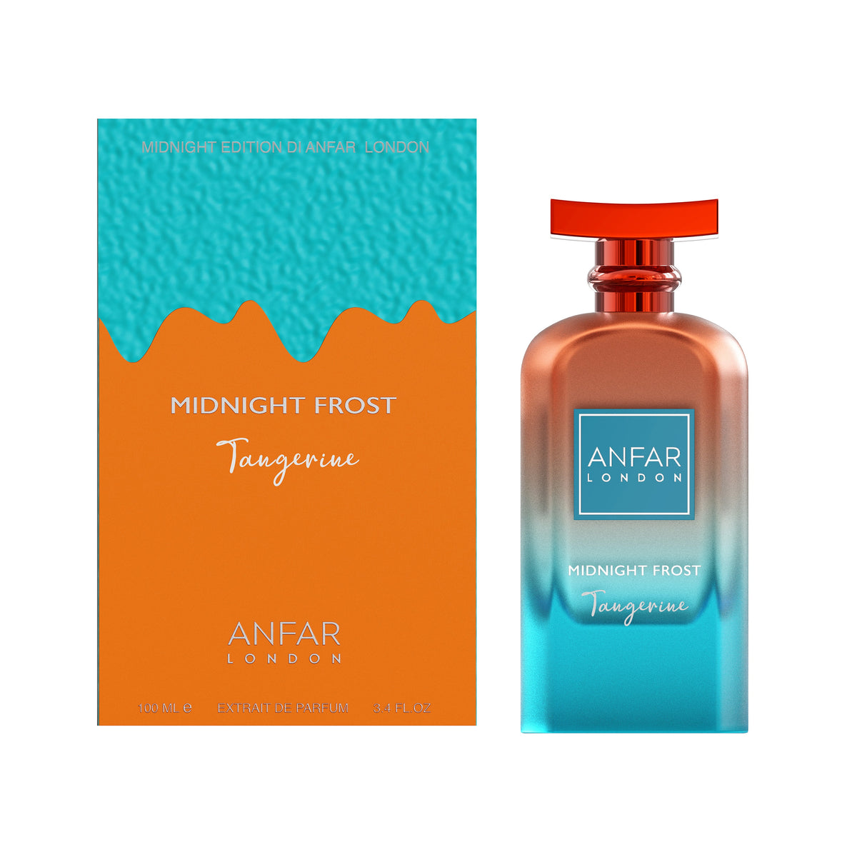 Midnight Frost Tangerine by Anfar London perfume bottle and box