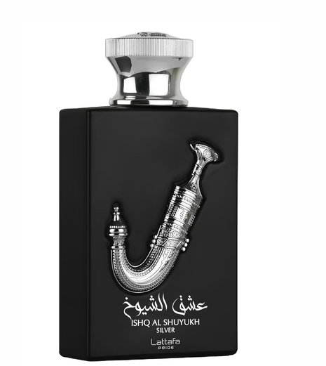 Ishq Al Shuyukh Silver By Lattafa – 1ml Sample Decant